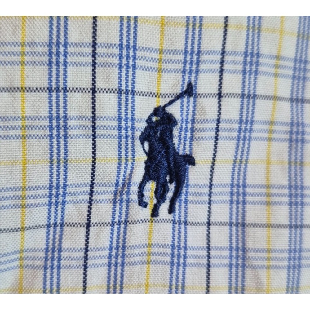 Polo Ralph Lauren Mens Classic Fit Button-Up Shirt XL 17.5 34/35 Multicolored